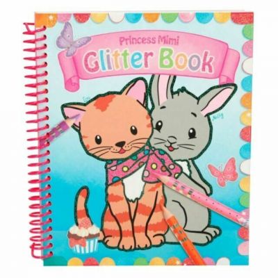 Princess Mimi Glitter Book - Depesche (£6.25)